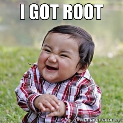 Got root